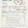 Egypt Al Ahli Bank of Kuwait bank statement easy to fill template in Excel and PDF format
