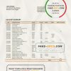 Egypt Alex Bank of Egypt proof of address statement template in Word and PDF format (.doc and .pdf)