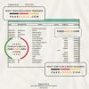 Estonia Bigbank bank statement Excel and PDF template