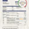 Ethiopia Dashen proof of address bank statement template in Word and PDF format
