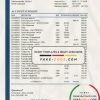 Finland Evli Bank PLC bank statement easy to fill template in Excel and PDF format
