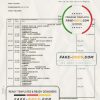 Finland Nordea bank statement template in Word and PDF format