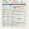 France La Banque Postale bank statement easy to fill template in .xls and .pdf file format