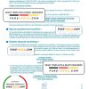 France La Banque Postale bank statement Word and PDF template, 3 pages