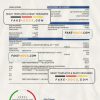 Gabon Alios Finance bank statement Excel and PDF template