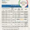 Gabon BGFI bank statement template in Word and PDF format