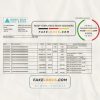 Georgia TBC Bank statement easy to fill template in Excel and PDF format