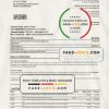 Germany Aschheim Wirecard bank statement easy to fill template in Word and PDF format