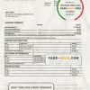 Germany Dekabank bank statement template in Word and PDF format