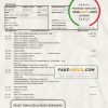 Germany Deutsche Handelsbank AG bank statement template in .xls and .pdf format