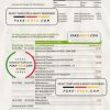 Germany Fidor bank statement, Word and PDF template
