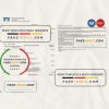 Germany Freisinger Bank eG bank statement, Word and PDF template, 2 pages