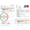 Germany Graubundner Kantonalbank bank statement, Word and PDF template, 4 pages