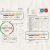 Germany Graubundner Kantonalbank bank statement, Word and PDF template, 4 pages