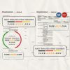 Germany HypoVereins bank statement, Word and PDF template, 3 pages