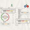 Germany Oldenburgische bank statement, Word and PDF template, 3 pages