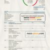 Germany Volksbank Jever statement template in Excel and PDF format