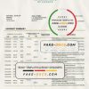 Greece National Bank of Greece proof of address bank statement template in Word and PDF format, .doc and .pdf format