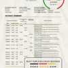 Greece National Bank of Greece bank statement template in .xls and .pdf file format