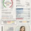 Greece electricity utility bill template in Word and PDF format