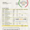 Guatemala Agromercantil proof of address bank statement template in Word and PDF format (.doc and .pdf)