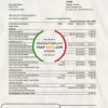 Guinea Fibank bank statement template in .xls and .pdf file format