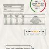Haiti BRH bank statement template in Word and PDF format