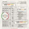 Honduras Banco Atlantida statement Excel and PDF template