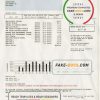 Hong Kong CLP Power Hong Kong Limited utility bill template in Word and PDF format