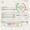 Hong Kong Citibank credit card statement template in Word and PDF format