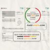 Hong Kong Bank of China (Hong Kong) bank statement template in Word and PDF format (3 pages)