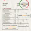 Hungary Budapest Bank – Szolnoki Fiók bank statement template in Word and PDF format
