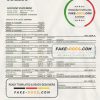 Hungary K&H Bank statement template in Word and PDF format