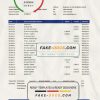 Iceland Kaupthing Bank statement easy to fill template in Excel and PDF format