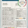 Iceland MP Bank statement template in Word and PDF format (.doc and .pdf)