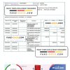 India Equitas bank statement Word and PDF template, 3 pages