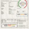 India Finacle bank statement easy to fill template in Word and PDF format
