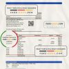 India Indian Overseas Bank statement Excel and PDF template