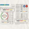India Maharashtra bank statement, Word and PDF template, 2 pages