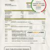 Iraq Rasheed proof of address bank statement in Word and PDF format