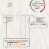 Ireland AIB bank statement template in Word and PDF format