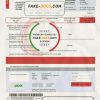 Ireland Meteor utility bill template in Word and PDF format