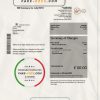Ireland Virgin Media utility bill template editable in Word and PDF, version 1