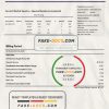 Israel Electric Corporation electricity utility bill template in Word and PDF format (.doc and .pdf)