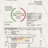 Israel HSBC proof of address bank statement template in Word and PDF format