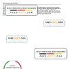 Italy American Express Amex bank card statement Word and PDF template, 3 pages
