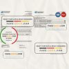 Italy American Express Amex bank card statement Word and PDF template, 3 pages