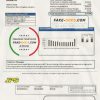 Jamaica Public Service (JPS) electricity utility bill template in Word and PDF format