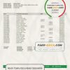 Jordan Cairo Amman proof of address bank statement template in Word and PDF format