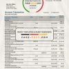 Jordan Commercial Bank statement easy to fill template in Word and PDF format